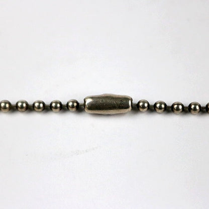 CHROME HEARTS Silver Ball Chain Necklace