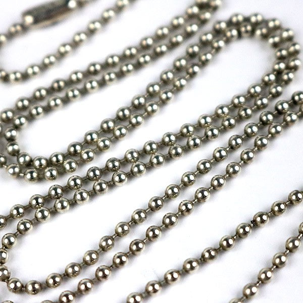 CHROME HEARTS Silver Ball Chain Necklace