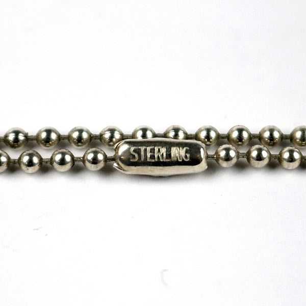 CHROME HEARTS Silver Ball Chain Necklace