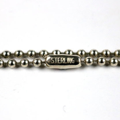 CHROME HEARTS Silver Ball Chain Necklace