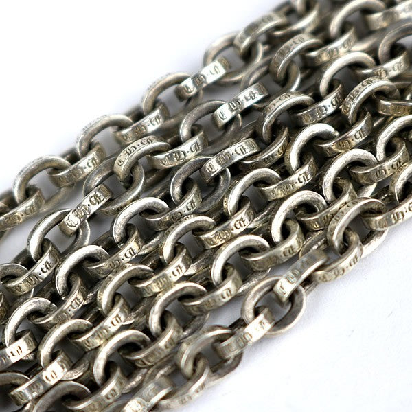 CHROME HEARTS Paperchain Necklace 20" 925 Silver