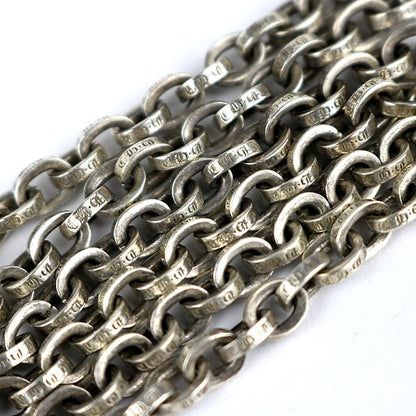 CHROME HEARTS Paperchain Necklace 20" 925 Silver