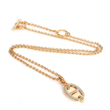 HERMES Mini Maillon PM Pendant Necklace