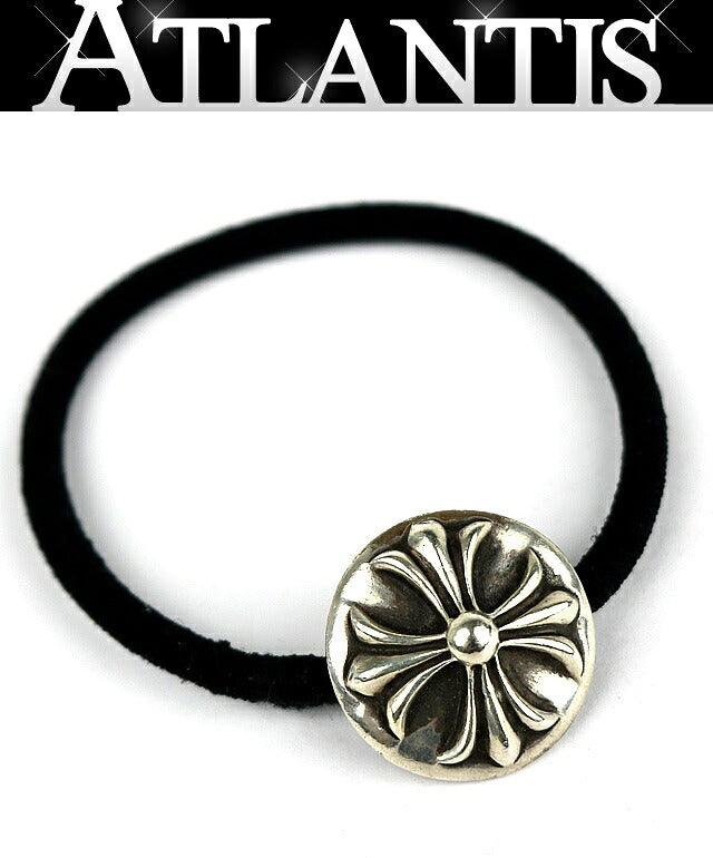 CHROME HEARTS Cross Ball Concho Hair Accessory Silver
