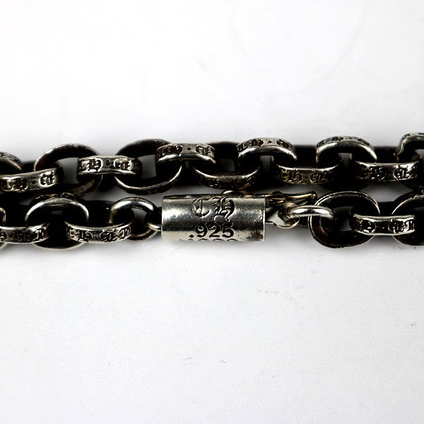 CHROME HEARTS Paperchain Necklace 20" 925 Silver