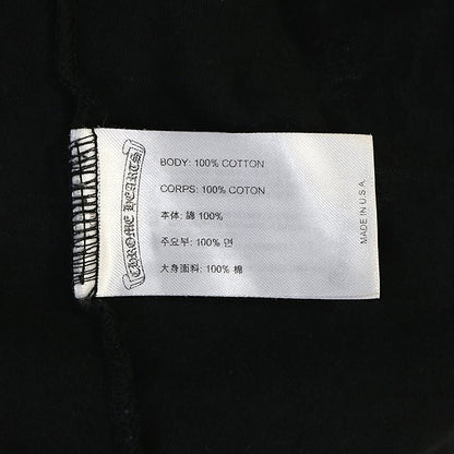 CHROME HEARTS NYC Scroll Label Logo T-Shirt Black Size XXL