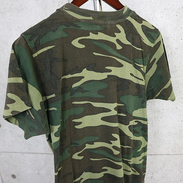 CHROME HEARTS Vintage Camo Cross Embroidered T-Shirt Size L