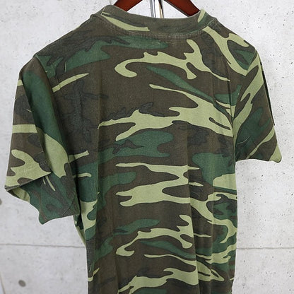 CHROME HEARTS Vintage Camo Cross Embroidered T-Shirt Size L