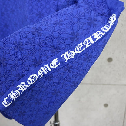 CHROME HEARTS CH Plus Sleeveless Knit Sweater Blue Size L