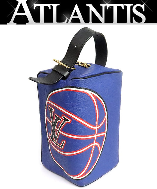 Louis Vuitton 22SS NBA Cloak Dopp Kit Monogram Bag Blue