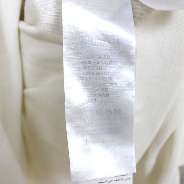 GUCCI THE FACE Short Sleeve T-Shirt White Size S