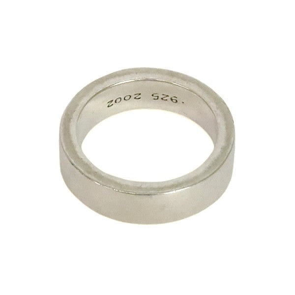 CHROME HEARTS 6mm Plain Spacer Ring SV925 Size JP 16