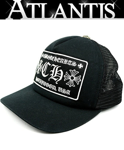 CHROME HEARTS CH Trucker Cap Black