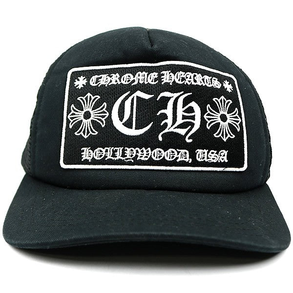 CHROME HEARTS CH Trucker Cap Black