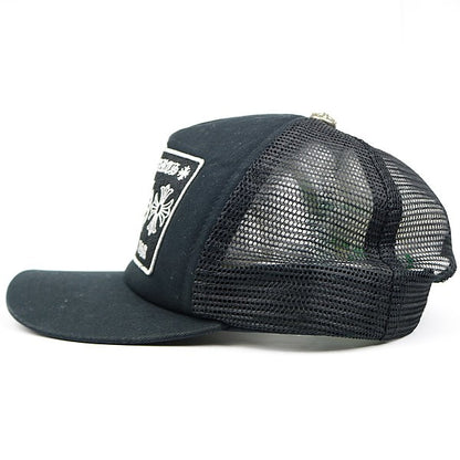 CHROME HEARTS CH Trucker Cap Black