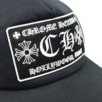 CHROME HEARTS CH Trucker Cap Black