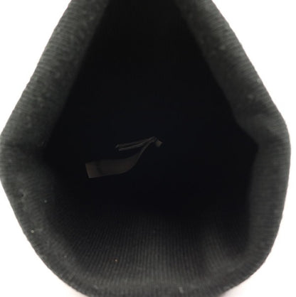 CHROME HEARTS PPO ACRYL Chomper Embroidered Beanie Black