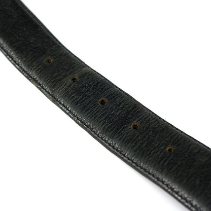 CHROME HEARTS Gunslinger Leather Belt Black Size 34