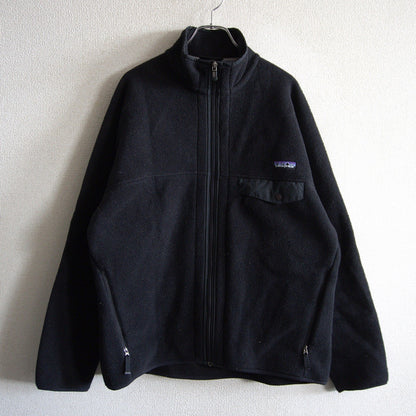 PATAGONIA 00s Synchilla Full Zip Fleece Jacket Black Size M