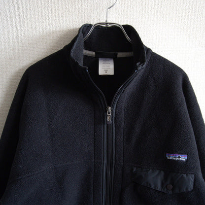 PATAGONIA 00s Synchilla Full Zip Fleece Jacket Black Size M