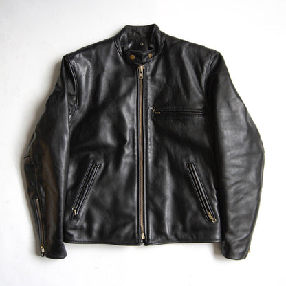 VANSON Model D Single Rider Leather Jacket USA Size XXS