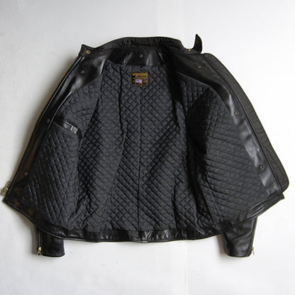 VANSON Model D Single Rider Leather Jacket USA Size XXS
