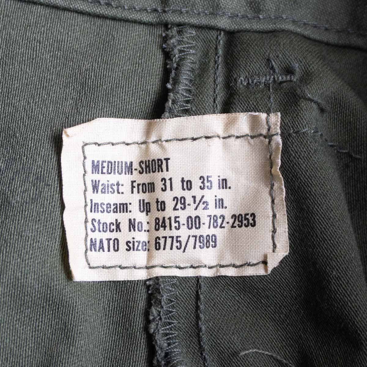 US ARMY 70s M-65 Field Cargo Pants Size MEDIUM