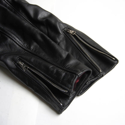 SCHOTT 641XX Made in USA Single Rider Leather Jacket Size 38