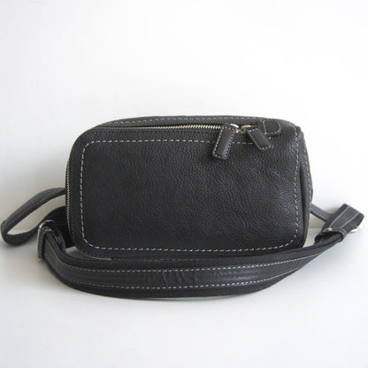 Tsuchiya Kaban Tone Oil Nume Pochette Black Size ONE SIZE