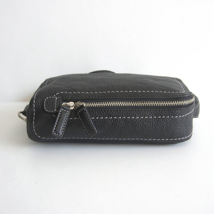 Tsuchiya Kaban Tone Oil Nume Pochette Black Size ONE SIZE