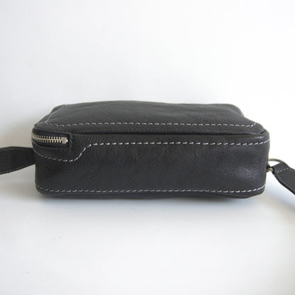 Tsuchiya Kaban Tone Oil Nume Pochette Black Size ONE SIZE