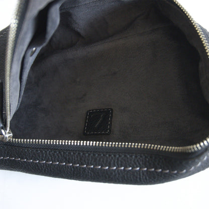 Tsuchiya Kaban Tone Oil Nume Pochette Black Size ONE SIZE