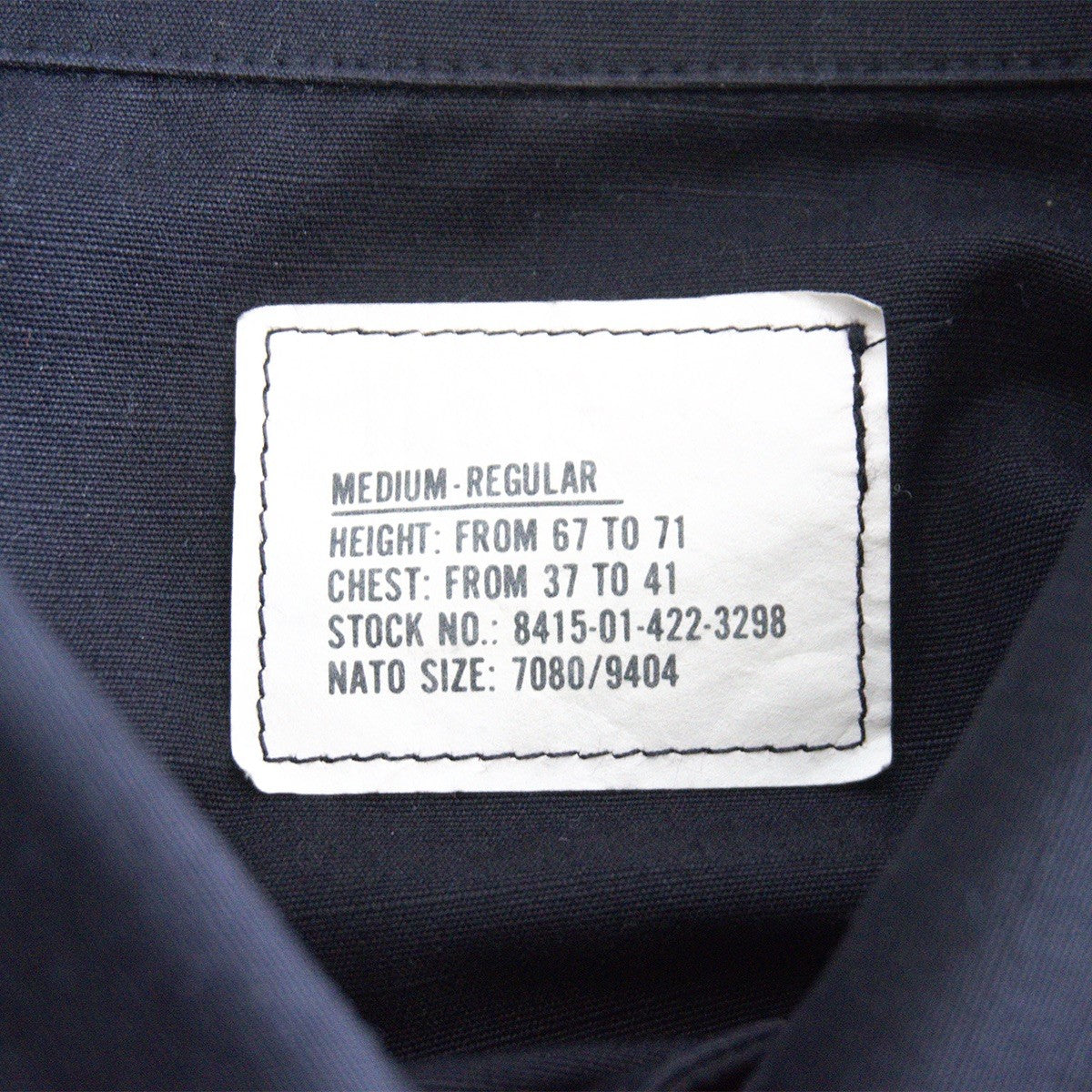 US ARMY 90s BLACK357 BDU Jacket Black Size MEDIUM-REGULAR