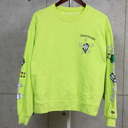 CHROME HEARTS MATTY BOY PPO CHAIN Sweatshirt Yellow Size L