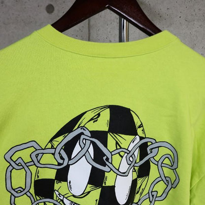 CHROME HEARTS MATTY BOY PPO CHAIN Sweatshirt Yellow Size L