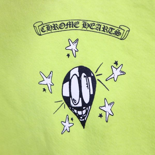 CHROME HEARTS MATTY BOY PPO CHAIN Sweatshirt Yellow Size L