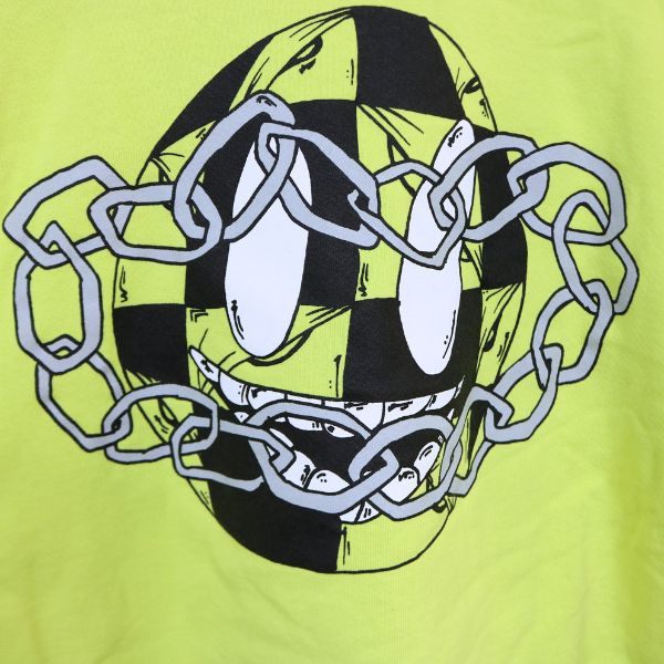 CHROME HEARTS MATTY BOY PPO CHAIN Sweatshirt Yellow Size L