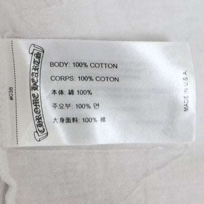 CHROME HEARTS Honolulu Hibiscus Long T-Shirt White Size L
