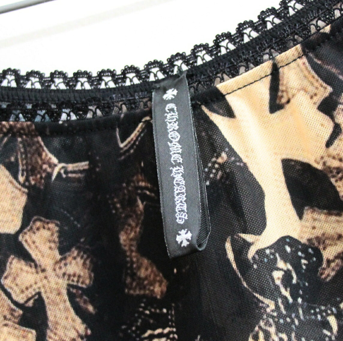 CHROME HEARTS Cemetery Cross Print Camisole Multi Size M