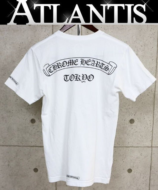 CHROME HEARTS Tokyo Limited Print T-Shirt White Size S