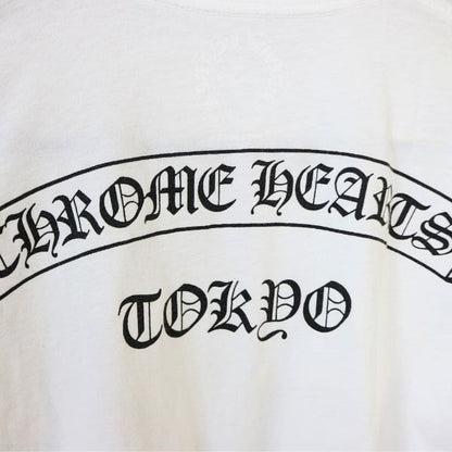 CHROME HEARTS Tokyo Limited Print T-Shirt White Size S