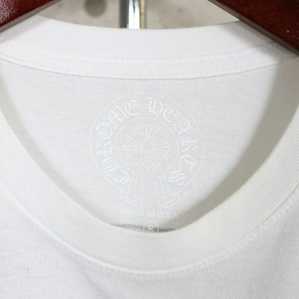 CHROME HEARTS Tokyo Limited Print T-Shirt White Size S