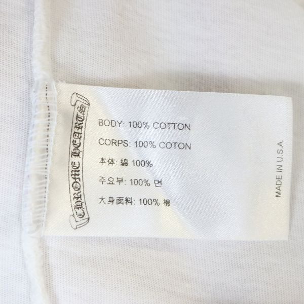 CHROME HEARTS Tokyo Limited Print T-Shirt White Size S