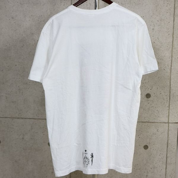 CHROME HEARTS FOTI Miss Lerene T-Shirt White Size XL