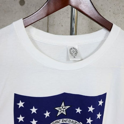 CHROME HEARTS FOTI Miss Lerene T-Shirt White Size XL