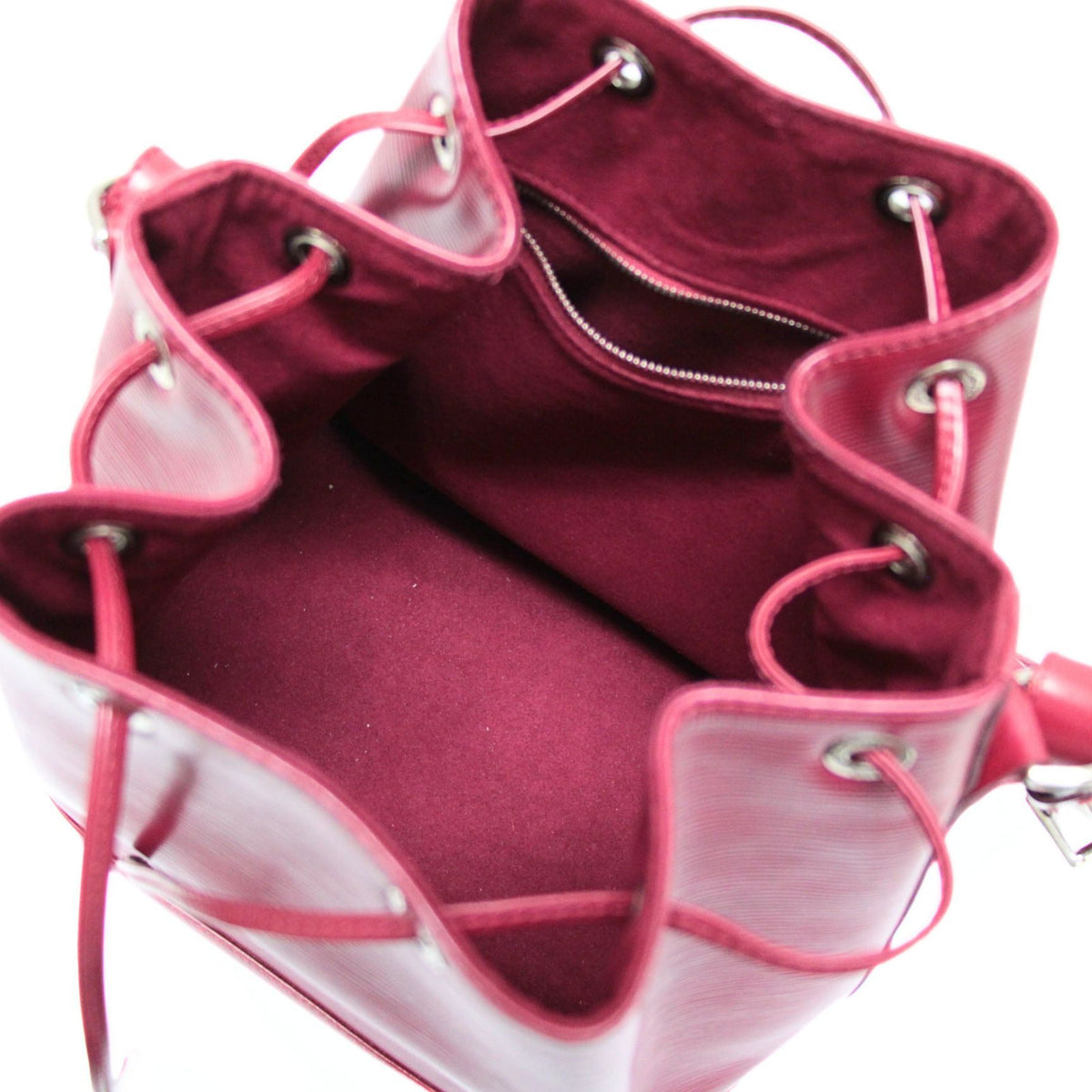 LOUIS VUITTON Petit Noe Epi Drawstring Bag