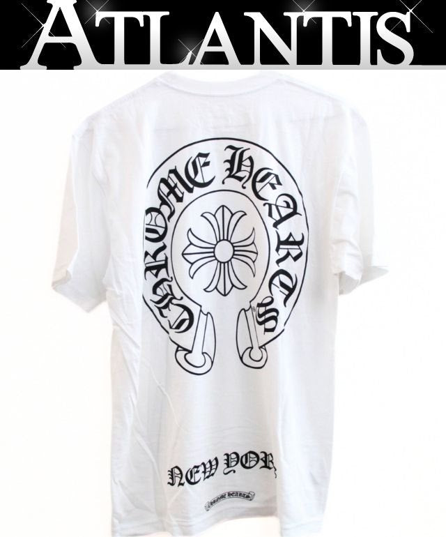 CHROME HEARTS NYC Limited CH Plus Horseshoe T-Shirt Size M