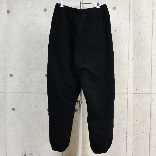 SAINT MICHAEL 25SS RIBON SAINT Sweatpants Black Size M