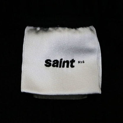 SAINT MICHAEL 25SS RIBON SAINT Sweatpants Black Size M