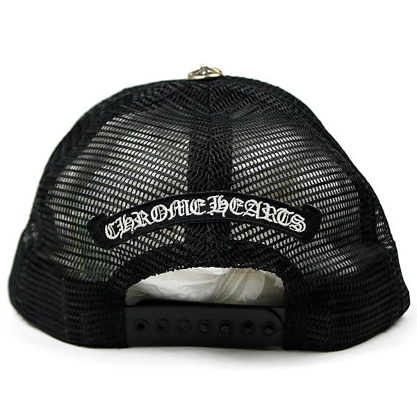 CHROME HEARTS Guns N' Roses Collab Trucker Cap Black